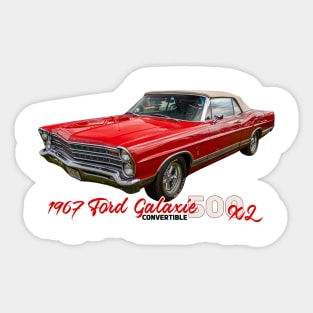 1967 Ford Galaxie 500 XL Convertible Sticker